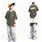 Boys' Detachable Quick-Drying Cargo Pants & Short-Sleeve Set