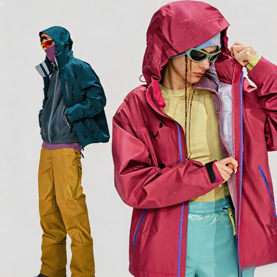 Unisex 3‑in‑1 Mountaineering Jacket with 90% White Duck Down Liner