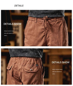 Men's Loose Straight-Leg Casual Pants - Sporty Casual Style for Autumn