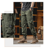 Men's Loose Straight-Leg Casual Pants - Sporty Casual Style for Autumn