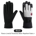Thickened Winter Unisex Ski Gloves - Adult Hiking  E-Bike Use