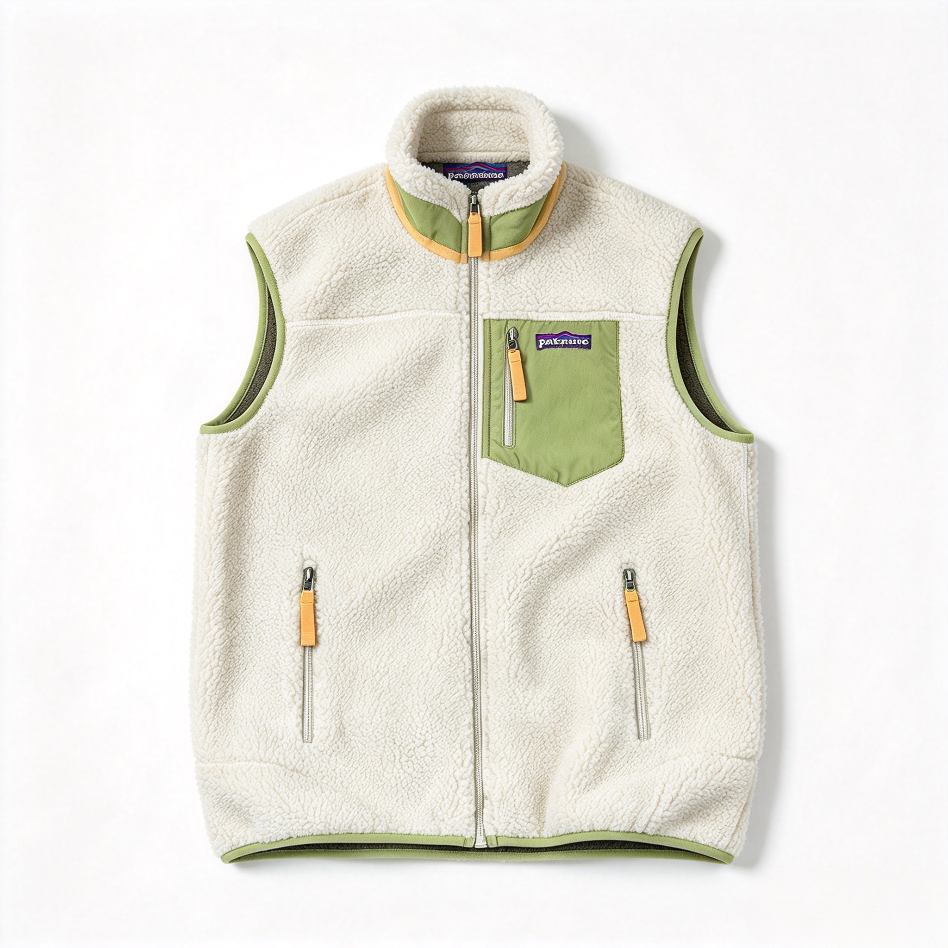 Patagonia Classic Retro-X Stand-Collar Fleece Zip Vest
