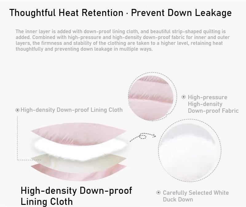 Autumn and winter children's down jacket two-piece set, boys and girls trendy jacket, windproof, waterproof and warm outdoor children's clothing [removable three-in-one]