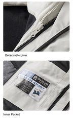 Unisex Couple's 3-in-1 Jacket - Winter Thickened Outdoor Hiking Warm Trendy