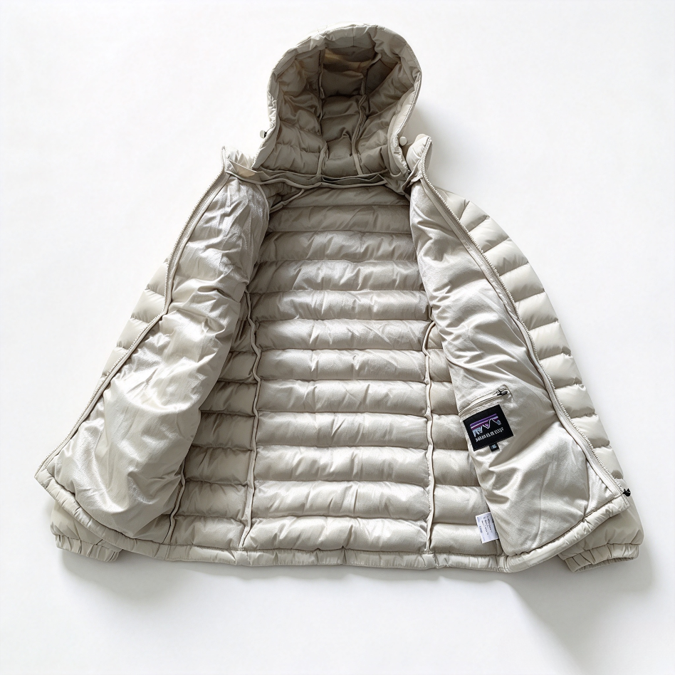 Patagonia Heat-Retent Outdoor Hooded Puffer Jacket