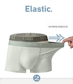 Men's Lenzing Modal underwear 7A pure cotton bacteriostatic crotch, breathable at mid-waist, flat-angle design
