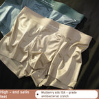 Cool feeling ice silk summer thin men's underwear large size boxer underwear men's