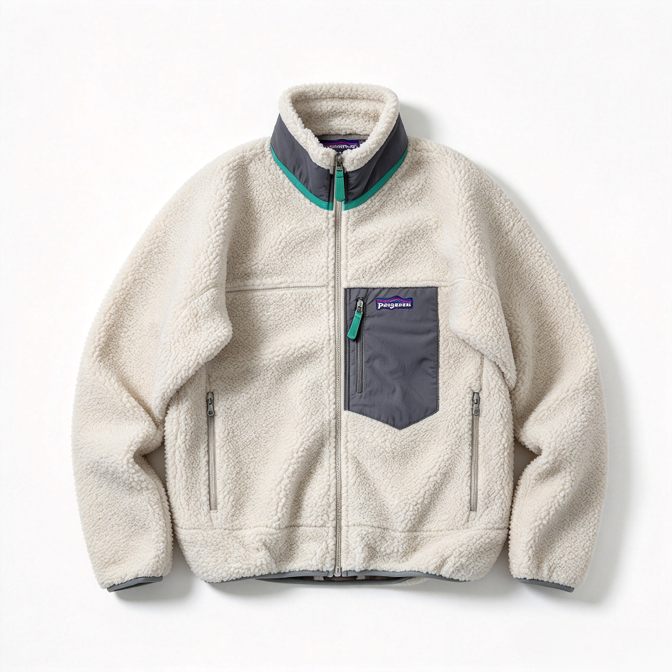 Patagonia Classic Retro-X Fleece Jacket Full-Zip Sherpa Fleece Coat