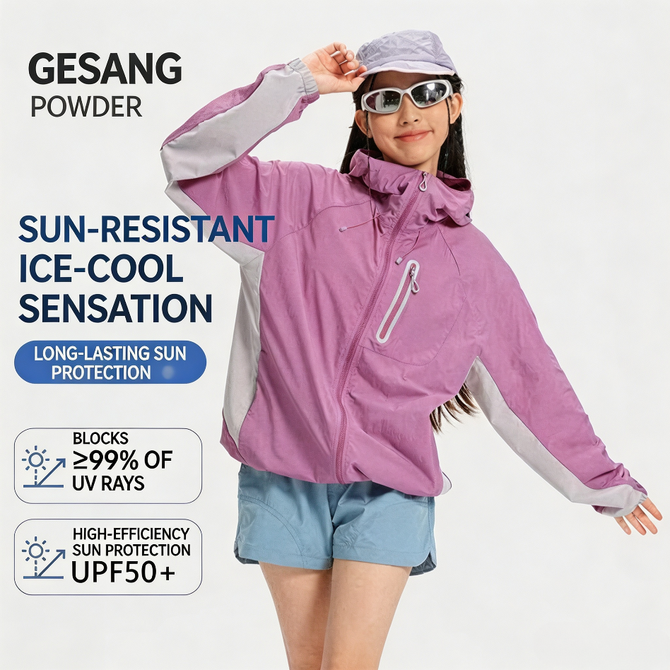 UPF100+ Lightweight Packable Sun Protection Jacket, Cool Breathable Outdoor Skin Coat