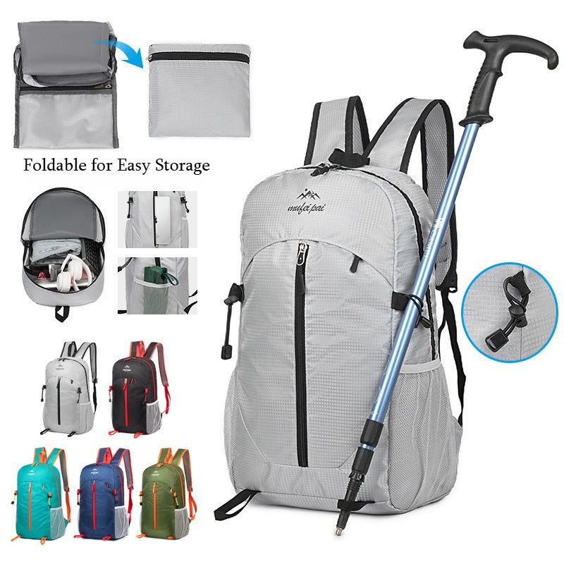 Lightweight Water‑Resistant Large Capacity Backpack for Outdoor Travel, Hiking and Camping
