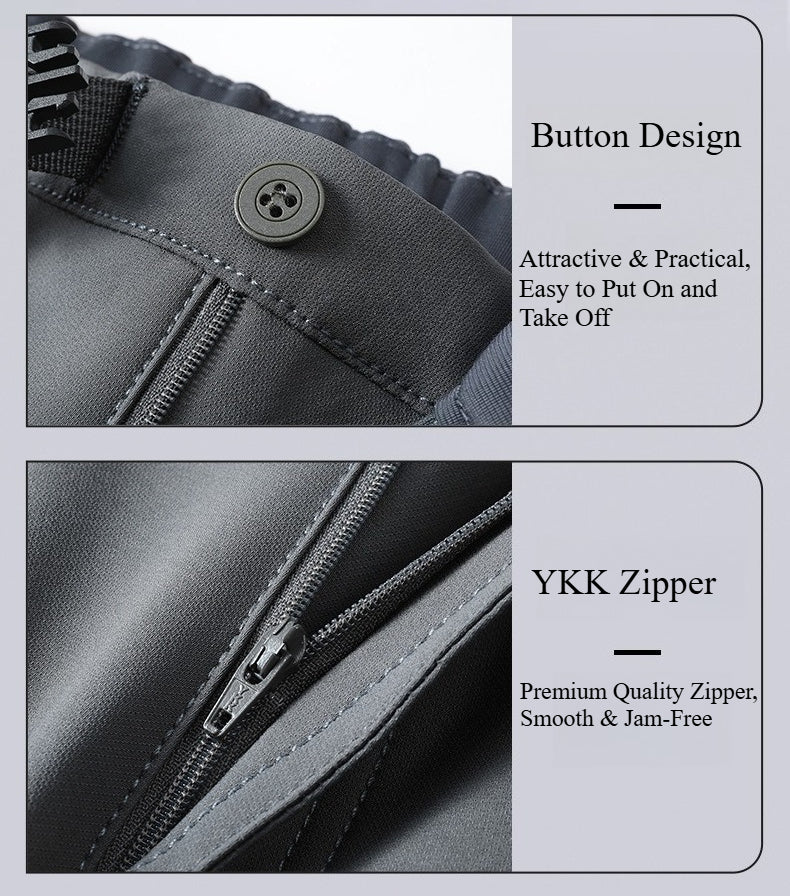 Unisex Windproof Waterproof Softshell Hiking Pants, Anti-Bacterial Anti-Mite, Customizable