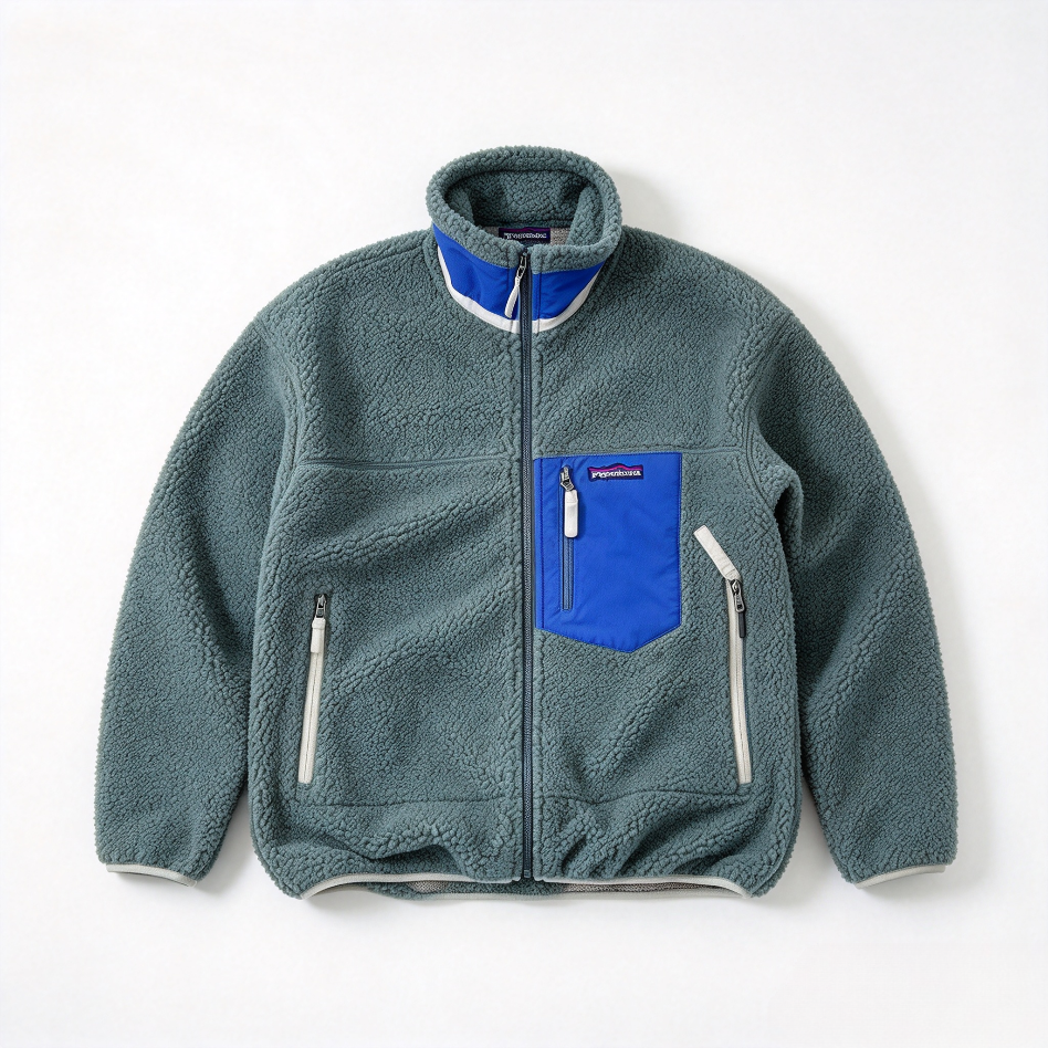 Patagonia Classic Retro-X Fleece Jacket Full-Zip Sherpa Fleece Coat