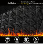 Trendy Winter Men's PU Cotton-Lined Jacket - Casual Versatile Leather