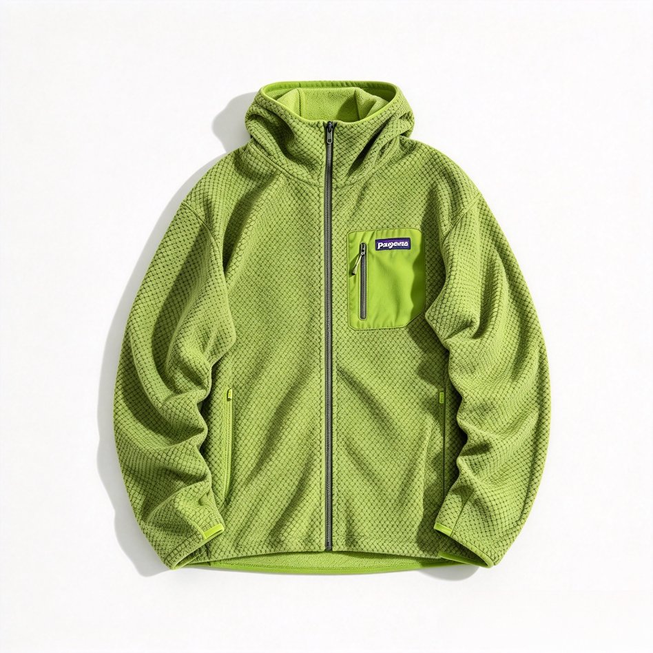 Patagonia R1 Air Full-Zip Hoody  Warm, Breathable Grid-Pattern Fleece