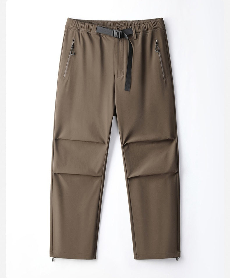 Cologne Unisex Outdoor Hiking Pants, Breathable Stretchy Adjustable Cuff Trousers