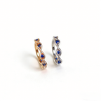 Versatile Open Ring with Evil Eye Motif