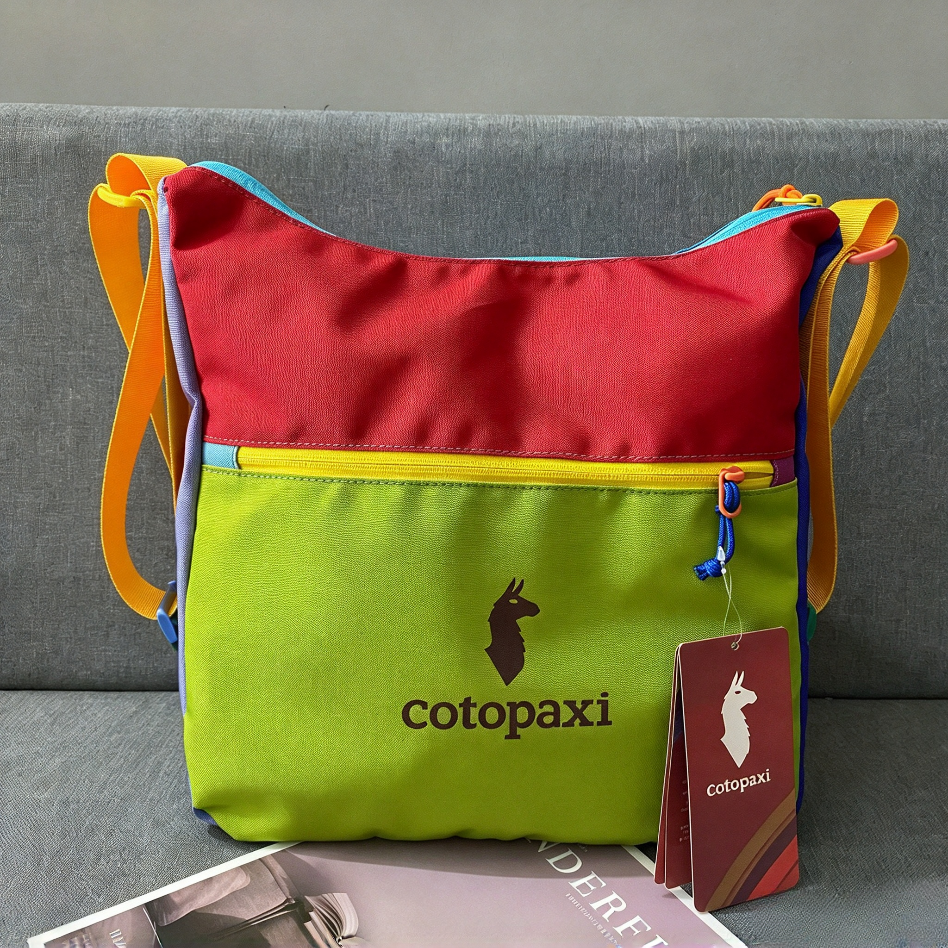 Cotopaxi Del Dia Style Color Block Crossbody 17L Tote Bag