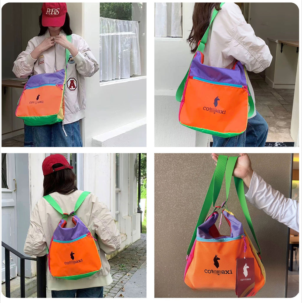 Cotopaxi Del Dia Style Color Block Crossbody 17L Tote Bag