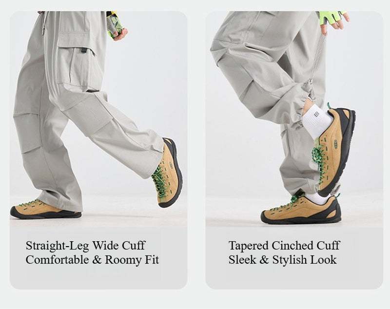 Unisex Windproof Waterproof Scratch‑Resistant Straight‑Leg Outdoor Cargo Pants