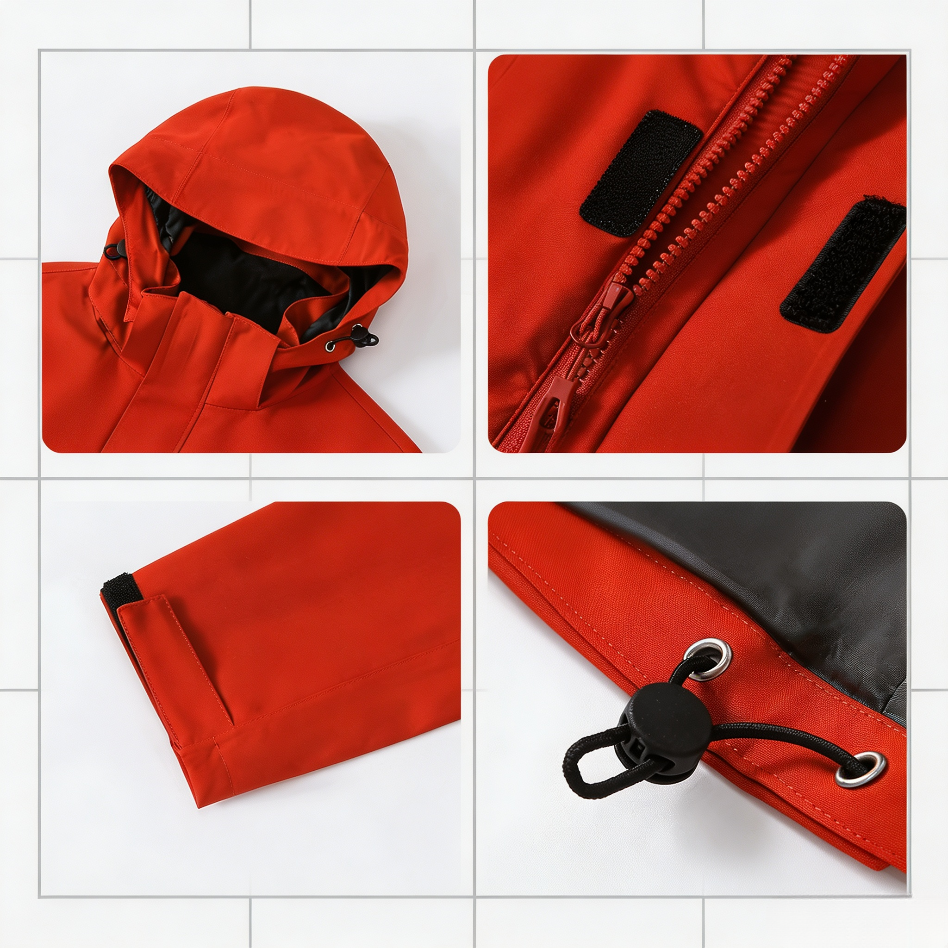 Toread 3‑in‑1 Down Hardshell Jacket, Windproof Waterproof Unisex Outdoor Mountaineering Coat