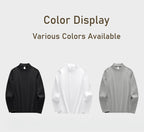 Autumn new 10A grade bacteriostatic Modal cotton long-sleeved T-shirt men's, solid color slim-fitting bottoming shirt, multi-color optional S-4XL