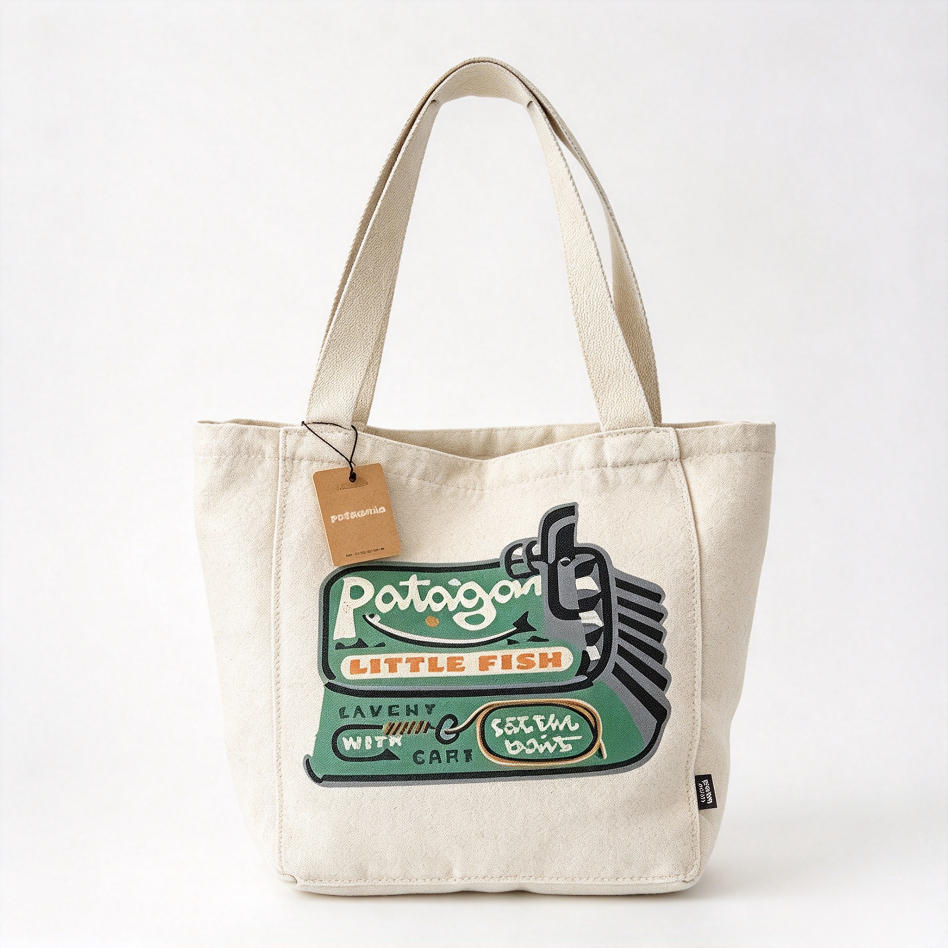 Patagonia Single Shoulder Canvas Tote Bag, 17L