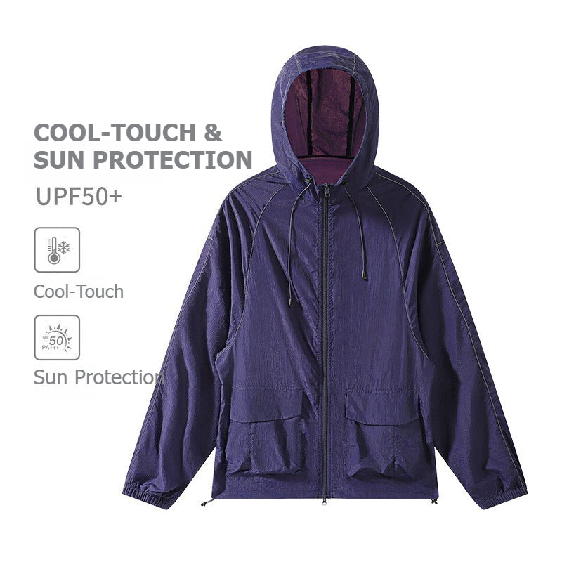 Wenhouu Reflective Insect‑Repellent Sun Protection Jacket