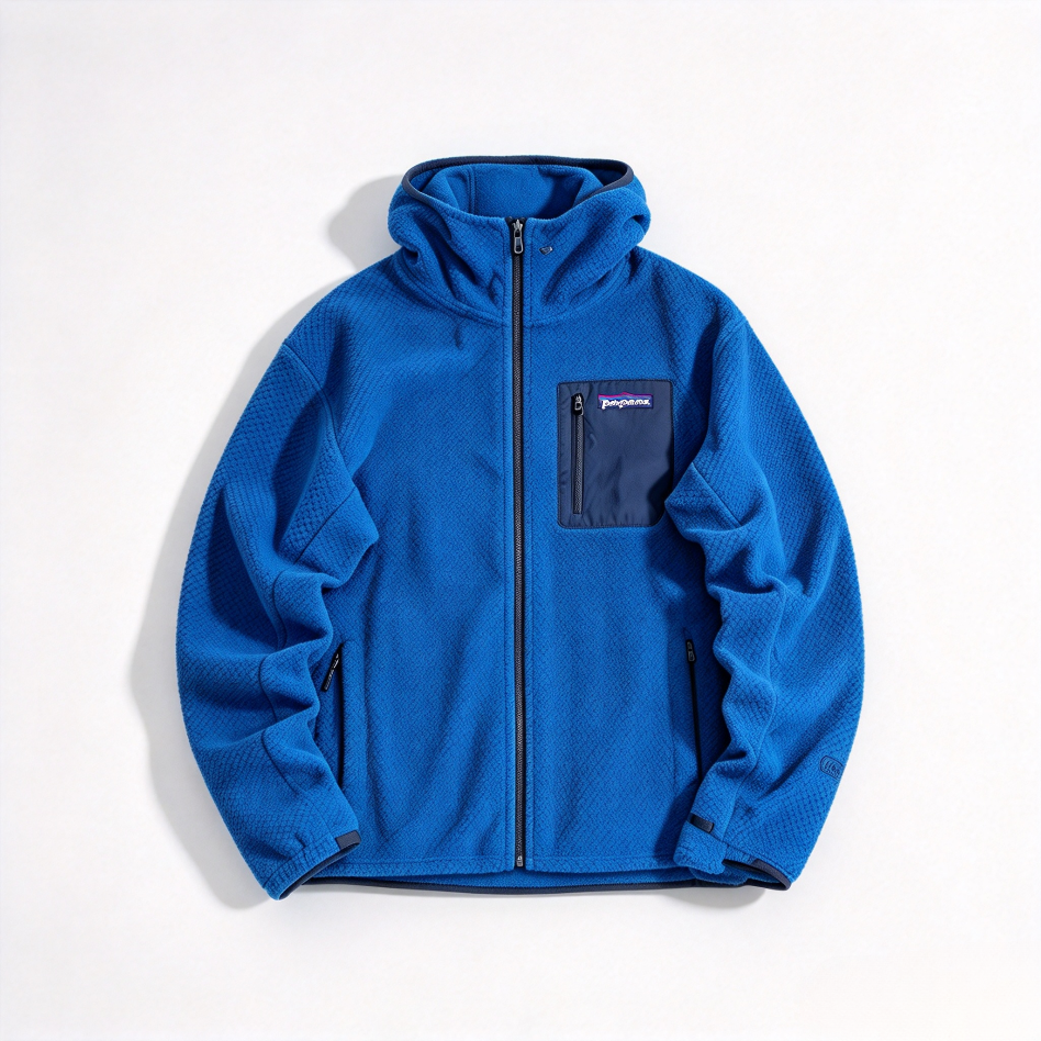 Patagonia R1 Air Full-Zip Hoody  Warm, Breathable Grid-Pattern Fleece