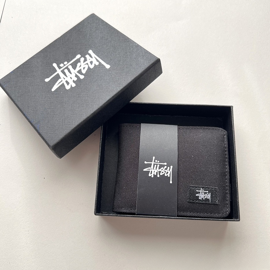Stüssy short wallet, Oxford cloth short half off