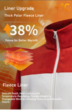 Autumn and winter three-proof jacket for men and women outdoor sports waterproof mountaineering hooded jacket