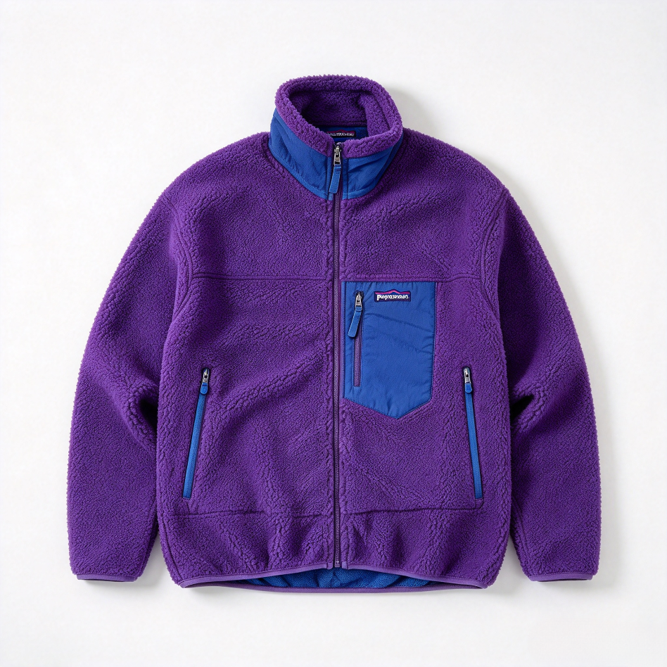 Patagonia Classic Retro-X Fleece Jacket Full-Zip Sherpa Fleece Coat