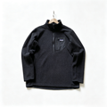 Patagonia Stand-Collar Half-Zip Sweatshirt with Pocket – Unisex Loose Wave-Cut Fit