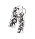 Nature Cast Metalworks Tree-Shaped Drop Earrings