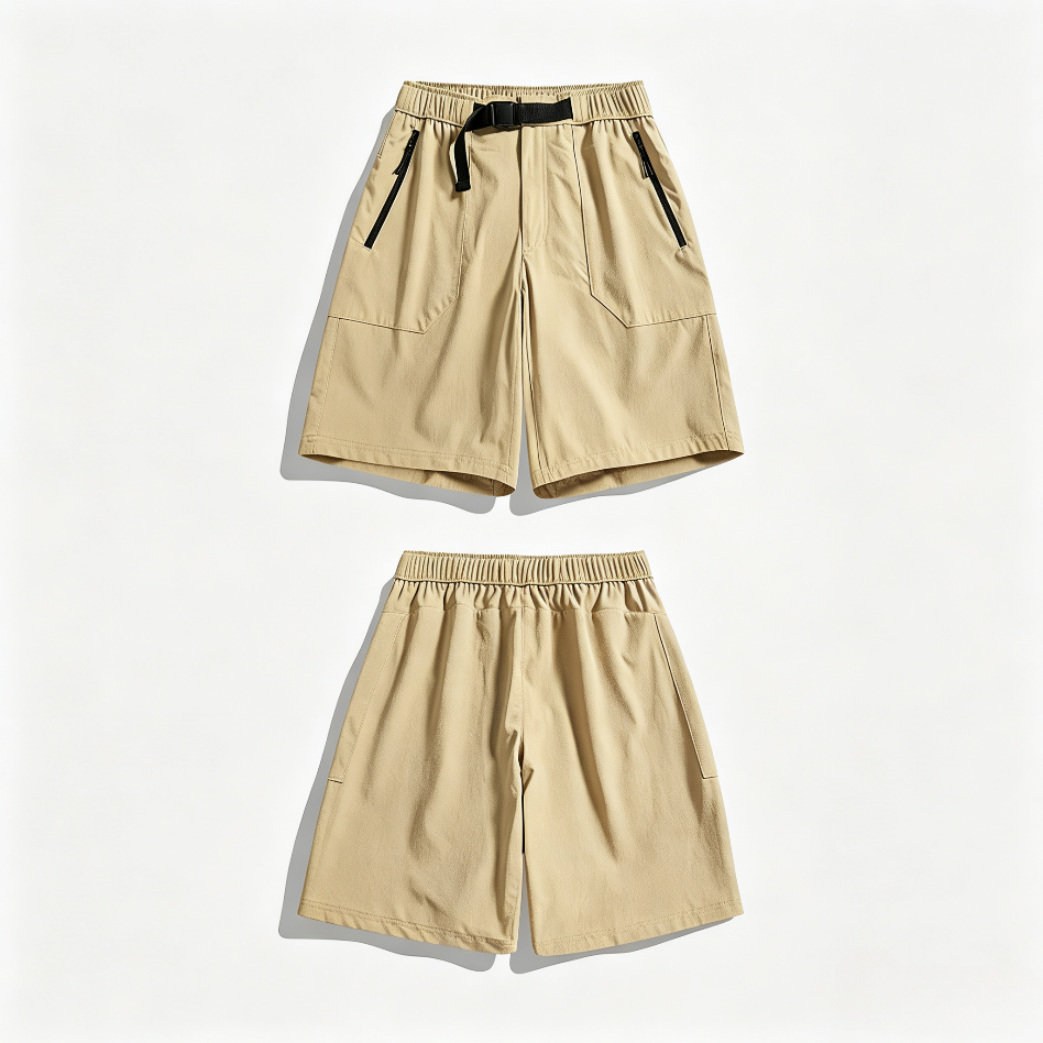 Unisex 5‑Inch Quick‑Dry Summer Shorts, Plus Size Casual Sports Shorts