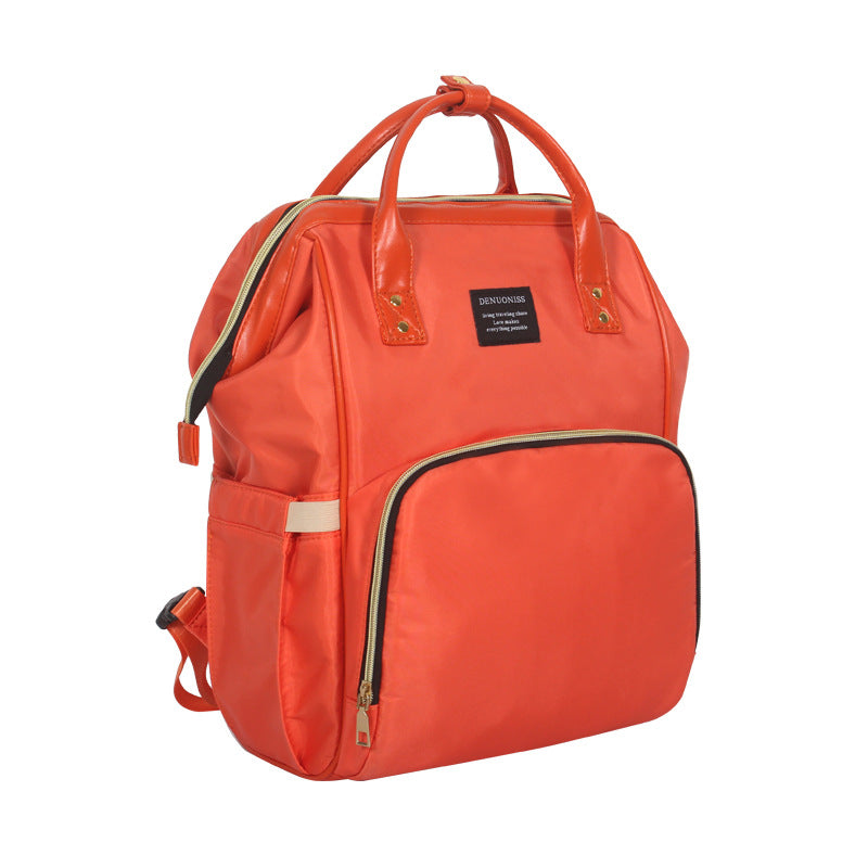 Large capacity mother and baby bag, water-proof double shoulder mommy bag.