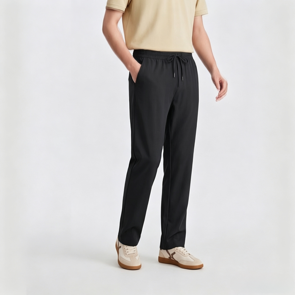 Men's Water Repellent Ice Feel Sun Protection Straight Leg Stretch Pants