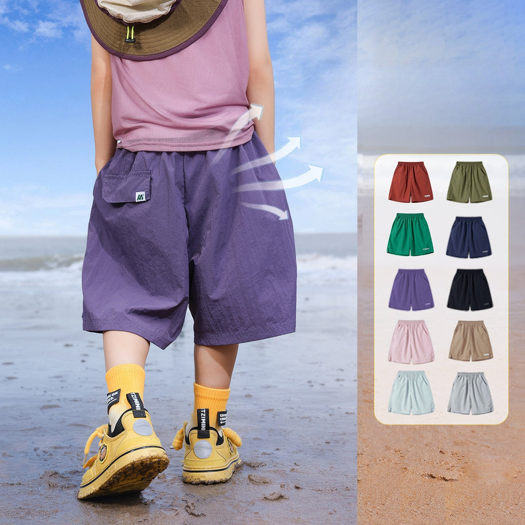 Boys Quick Dry 5" Beach & Sports Shorts