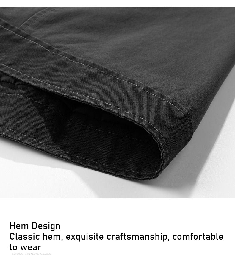 Spring and autumn casual men's jacket jacket fashion youth Japanese holiday two trendy men fashion versatile coat men