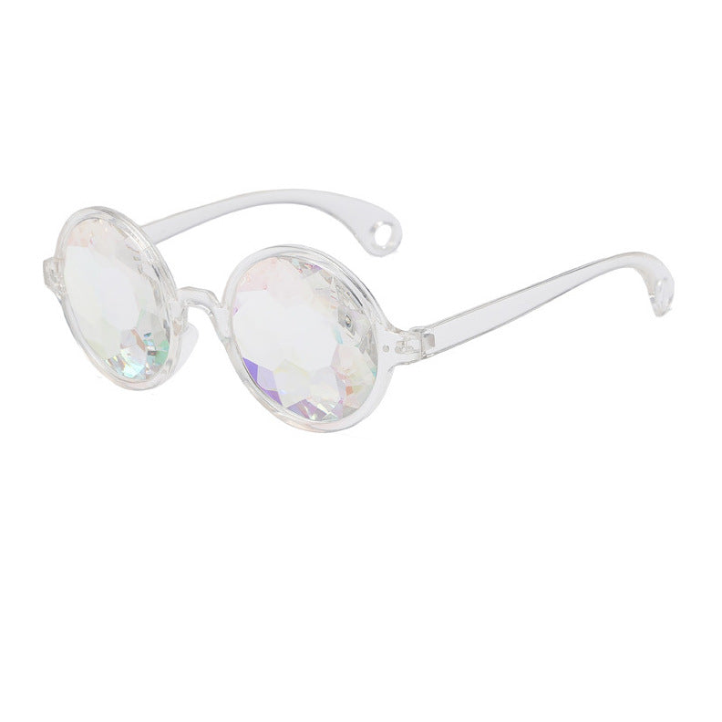 Kaleidoscope glasses funny night show concert sunglasses
