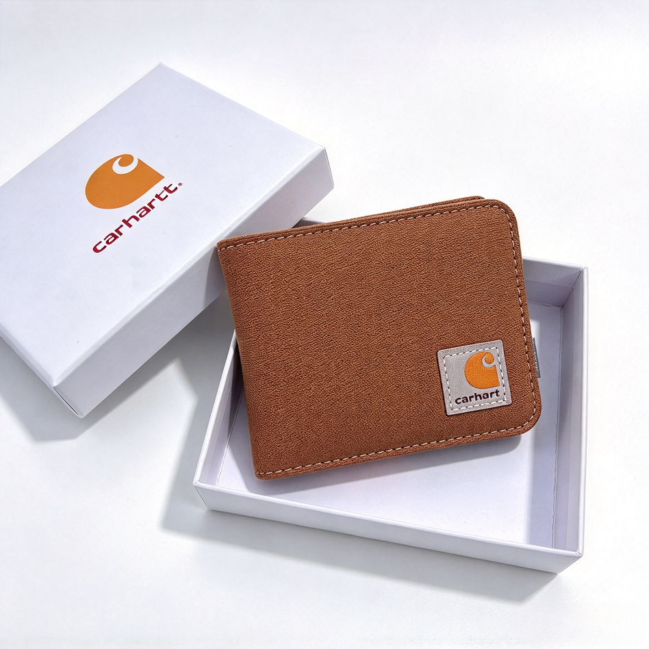 Carhart short wallet, waterproof fabric is strong and durable