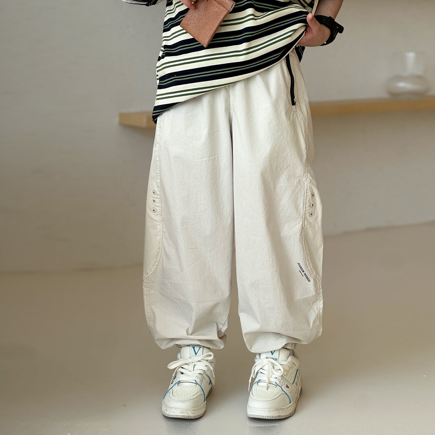 Boys' Pure Cotton Lightweight Versatile Casual Trousers