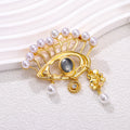 Demon Eye Brooch Exaggerated Horus Eye Corsage
