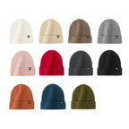 Pure wool warm ear protection hat winter windproof ski pullover hat