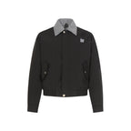 American-Style Fake Two-Piece Lapel Jacket Loose Warm Top
