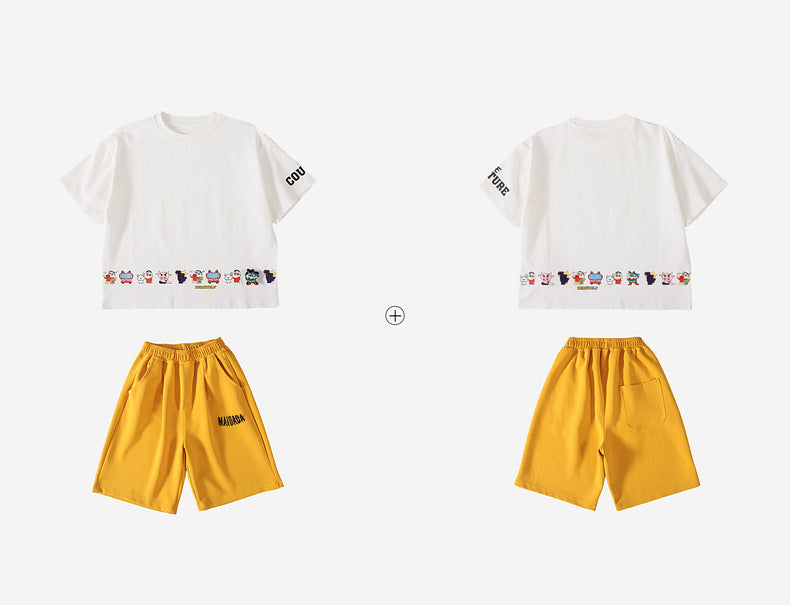 Boys Cool Feel Sorona T-Shirt with Removable Velcro