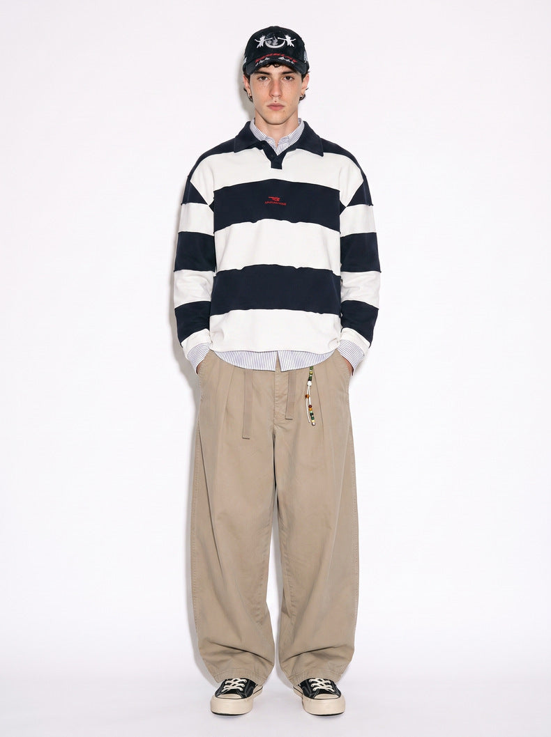 Pure Cotton Vintage Streetwear Cargo Pants