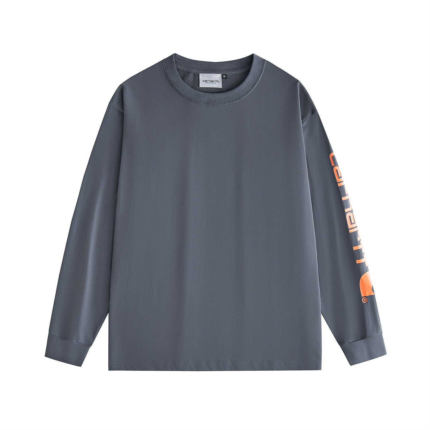 Men Patagonia Inspired Sleeve Print Long Sleeve Pullover Sweatshirt