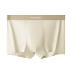 Cool feeling ice silk summer thin men's underwear large size boxer underwear men's
