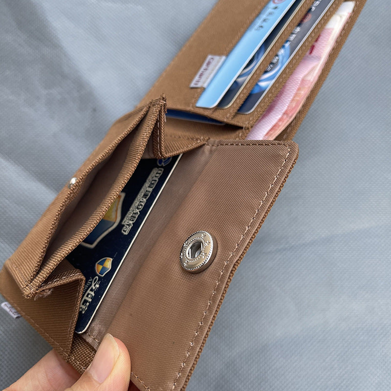 Carhart short wallet, waterproof fabric is strong and durable