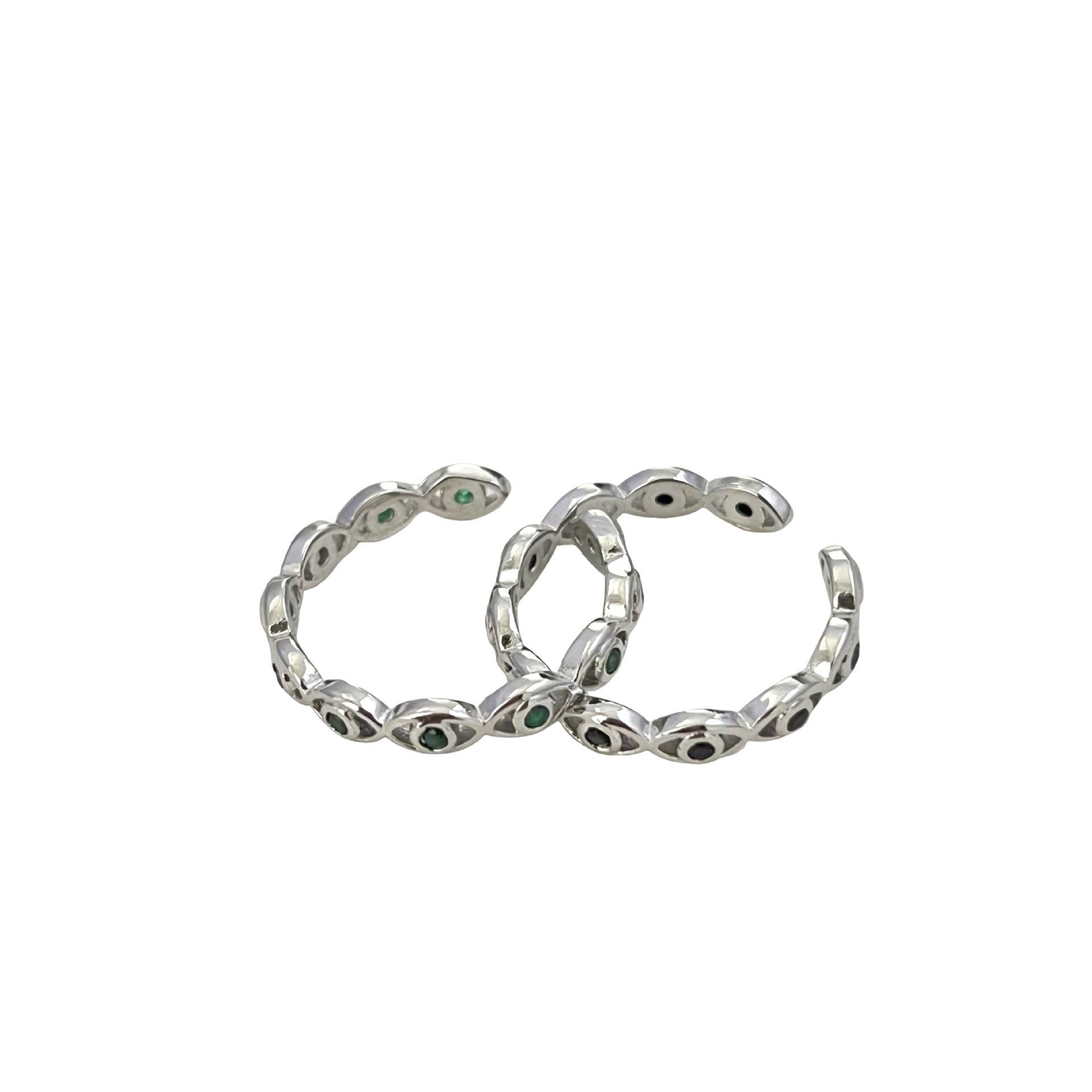 Evil Eye Open Ring